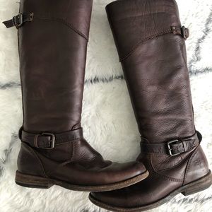Classic brown Frye knee high boot- brown 6.5 - lightly used
